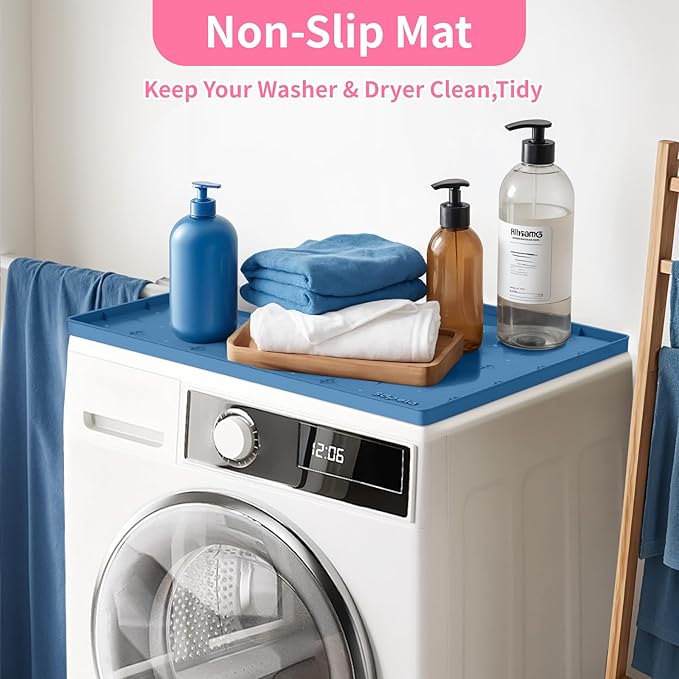 Sdpeia Under Sink Mat 25"×19" Waterproof Silicone Cabinet Liner & Sink Protector for Kitchen & Bathroom, Multi-Purpose Organizers Tray for Pets, Laundry, Cat Litter Mat
