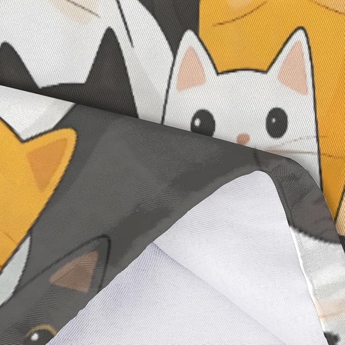Plastic Bag Holder Cute Cartoon Cats Wall Mount Grocery Bag Holder Wasgable Plastic Bag Dispenser Garbage Bag Organizer for Home Kitchen Decor, Gifts for Women Mom Family Friends,A-1