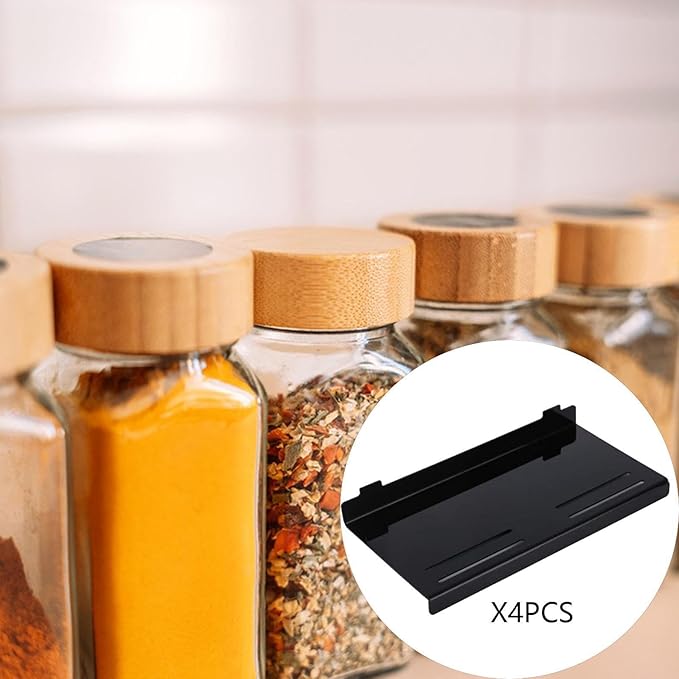 Spice Drawer Organizer Expandable Seasoning Rack Makeup Rack Multipurpose Insert Tray Seasoning Jars Drawers Insert for Shelf