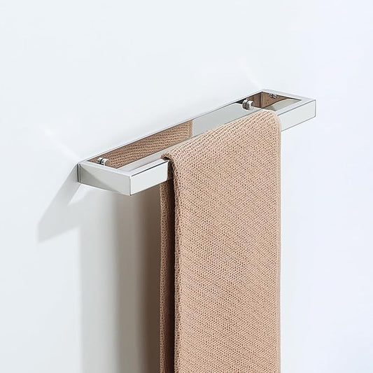 Alise Bath Towel Bar,Wall Mount Towel Holder Towel Rack Towel Hanger for Bathroom Lavatory,12 Inch SUS304 Stainless Steel Towel Rail,Polished Chrome