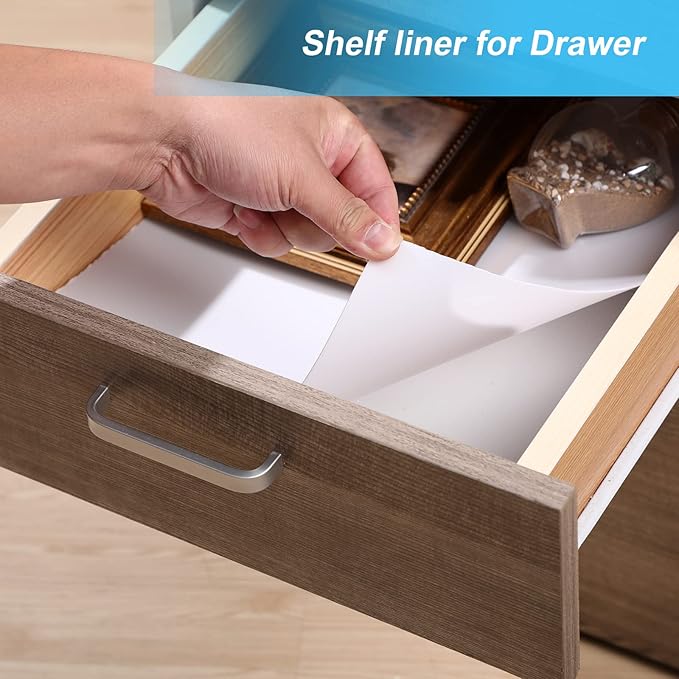 Heavy Duty Wire Shelf Liner Pantry Shelving Wire Shelf Cover for Shelves, Hard Plastic Shelves Prevent Spills in Closet, Garage, Kitchen, Cabinets(12Inch x 32.8Ft,Clear)