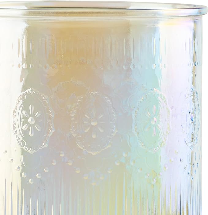 10 Strawberry Street Park Glass Utensil Crock, Luster