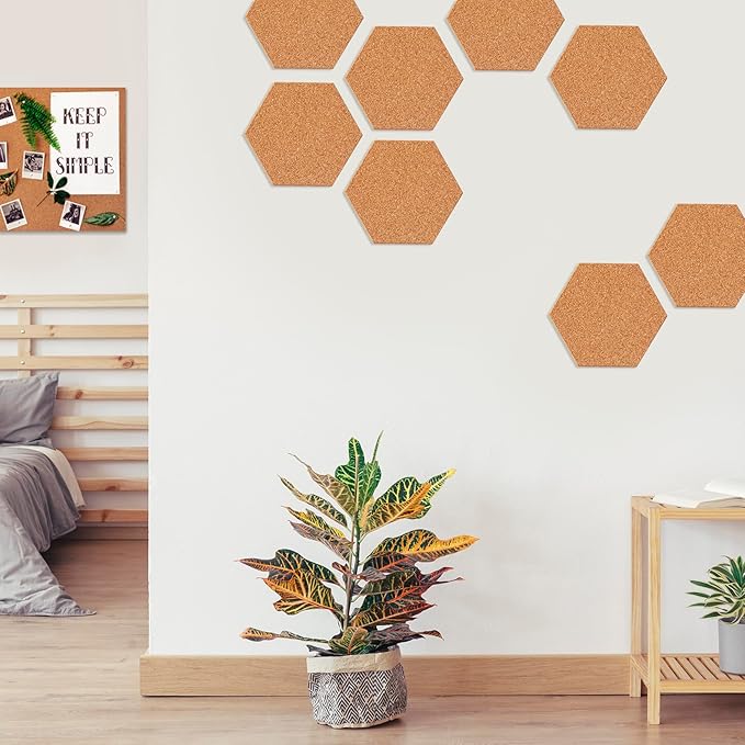 Livelynine Cork Roll with Adhesive Backing 17.3x78.8 Cork Sheet for Walls Crafts Floor Renter Friendly Corkboard Rolls Bulletin Board Wallpaper Peel and Stick Shelf Liner Sheets Kitchen Drawer Liners