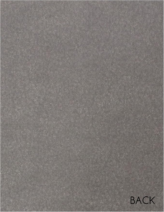 S.E.I Ocean Velvet Paper, Felt Fabric For Drawer and Jewelry Box Liner, 8.5" x 11" - 12 Sheets