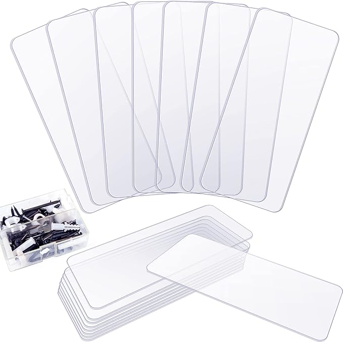 Yookeer 16 Pack 4.25 x 2 In Drawer Dividers for Storage Bins Plastic Storage Hardware Cabinet Dividers for Teacher Toolbox, Small Parts Organizer, Screw Organizer