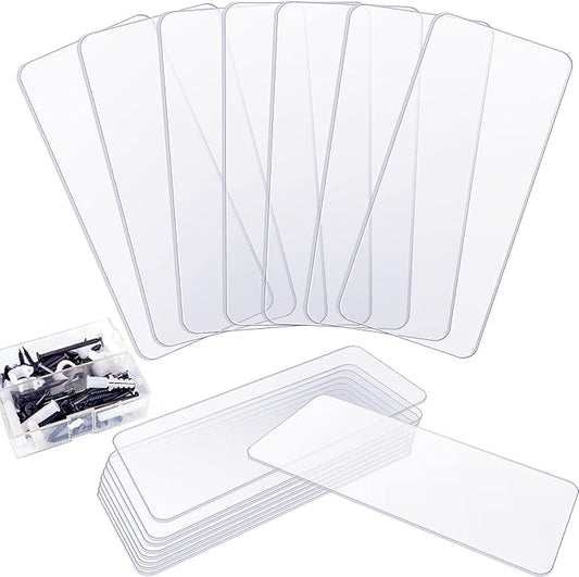 Yookeer 16 Pack 4.25 x 2 In Drawer Dividers for Storage Bins Plastic Storage Hardware Cabinet Dividers for Teacher Toolbox, Small Parts Organizer, Screw Organizer
