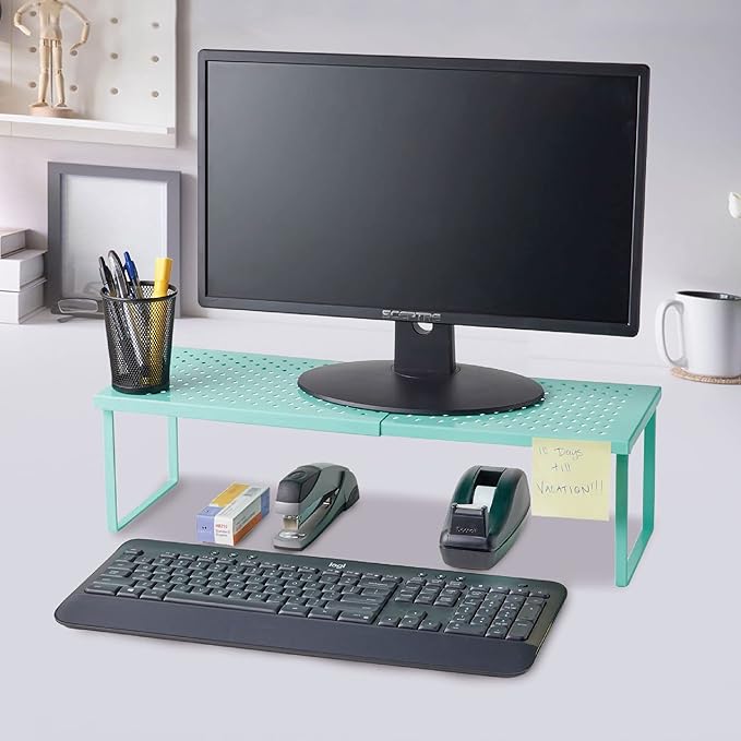 Nifty Expandable Shelf Rack Adjustable- Green