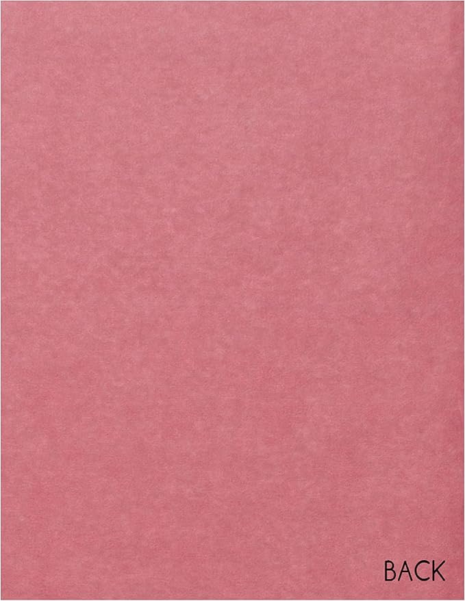 S.E.I Blaze Velvet Paper, Felt Fabric For Drawer and Jewelry Box Liner, 8.5" x 11" - 12 Sheets