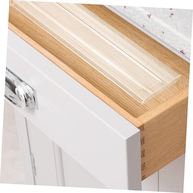 Cabilock 4pcs Dividers Practical Plastic Organizers for Home Storage Diy Drawer Classification Boards for Socks Underwear and Kitchen Use