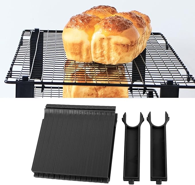 Baking Tray, Sturdy Reusable Plastic Space Saving for Multiple Trays Easy Storage and Cooling, Cooling Rack with Baking Sheet Dividers for Vertical (Long 17-32in)