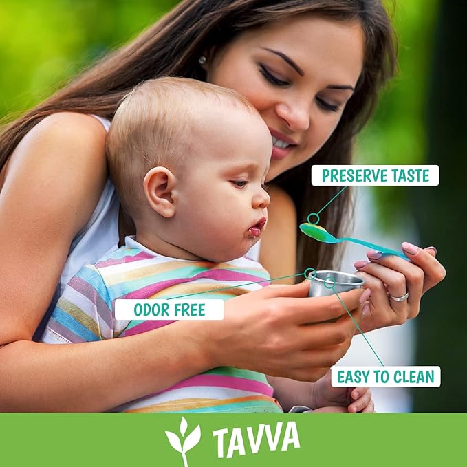 TAVVA 3 X 1.7oz Condiment Containers with Lids - Leakproof w/Silicone Lids - BPA Free - Dishwasher & Freezer Safe - Reusable Salad Dressing Container To Go - Sauce & Dip Cup for Lunchbox, Meal Prep