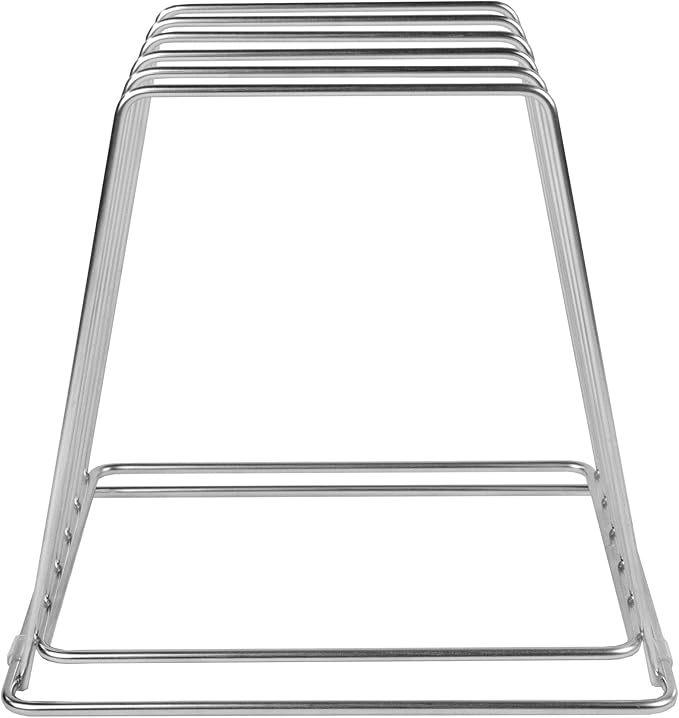Thirteen Chefs Professional Kitchen Cutting Board Organizer, 1" Slot Stainless Steel Rack Fits Baking Sheets and Pans, NSF Approved for Commercial Restaurants