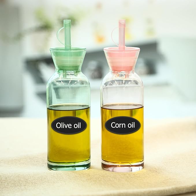 Seasoning Bottle Labels 148Pcs Oval Waterproof Chalkboard Stickers Erasable Classification Sealing Labels for Kitchen Pantry Jars and Spice Containers