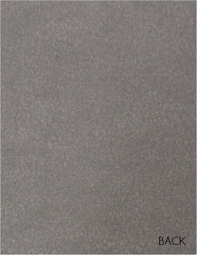 S.E.I French Blue Velvet Paper, Felt Fabric For Drawer and Jewelry Box Liner, 8.5" x 11" - 12 Sheets