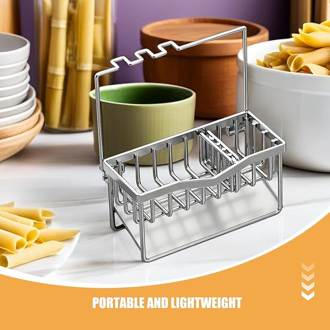 FUOYLOO Sink Organizer Rack For Kitchen Sponge Storage Holder Sink Box Holder Soap Dispenser Tray Countertop Accessories Storage Rack