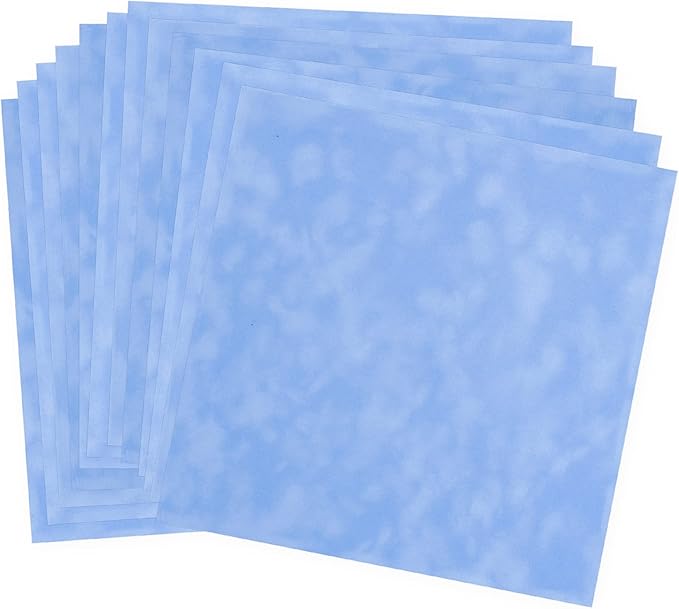 S.E.I Bay Velvet Paper, Felt Fabric For Drawer and Jewelry Box Liner, 12" x 12" - 12 Sheets