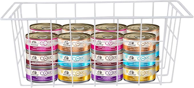 Chest Freezer Organizer Baskets - 16.5" Deep Freezer Bins for Frozen Meats and Food - 2 Pack