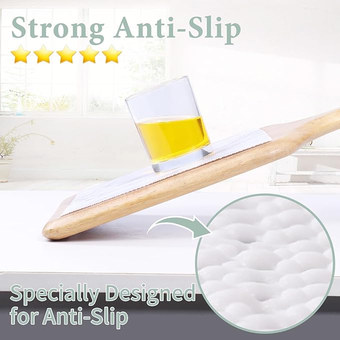 Drawer and Shelf Liner for Kitchen Cabinet: 23.6 in X 40 Ft Non Slip Waterproof Shelf Paper Non Adhesive Refrigerator Liners White Marble Easy Liners for Bathroom with Knife Tape Measure