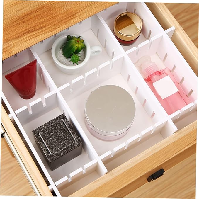 7pcs Separator Drawer Dividers for Storage Organize Socks Underwear and Accessories