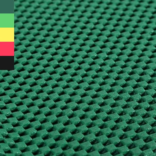 Drawer and Shelf Liner - Non Adhesive, Non Slip, Durable Grip for Shelves, Cabinets, Kitchen Tableware (Deep Green, 12"x79")