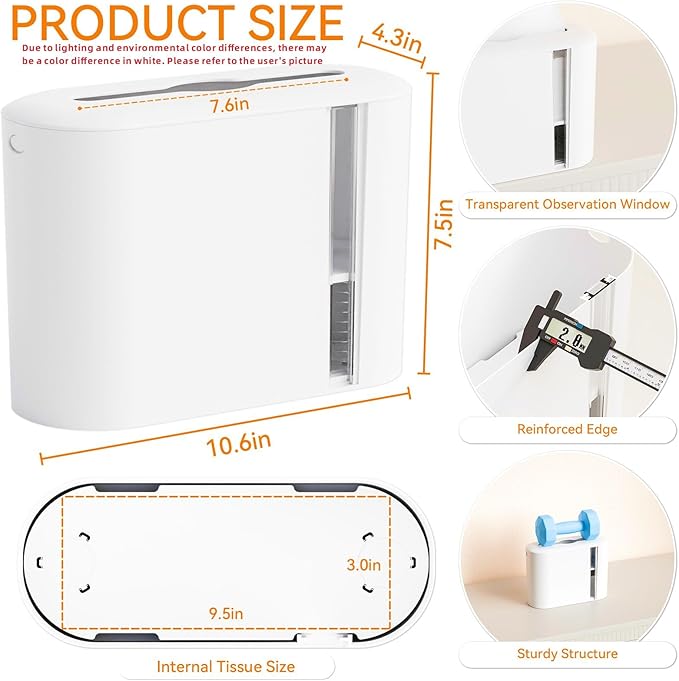 Yieach Touchless Paper Towel Dispenser for Countertop,Home,Bathroom and Kitchen,White Commercial Multifold Paper Towel Dispenser for Z-fold,Folded,Trifold,Napkin,C fold,Tri Fold Hand Towels Holder