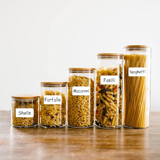 Reusable Dry Erase Labels for Organizing, Storage Bin, Craft, Jars, Pantry Labels, Sticky Notes for Office School Home Gift Chioce, Removable (1x2 inches, 84PCS) (White Blank)