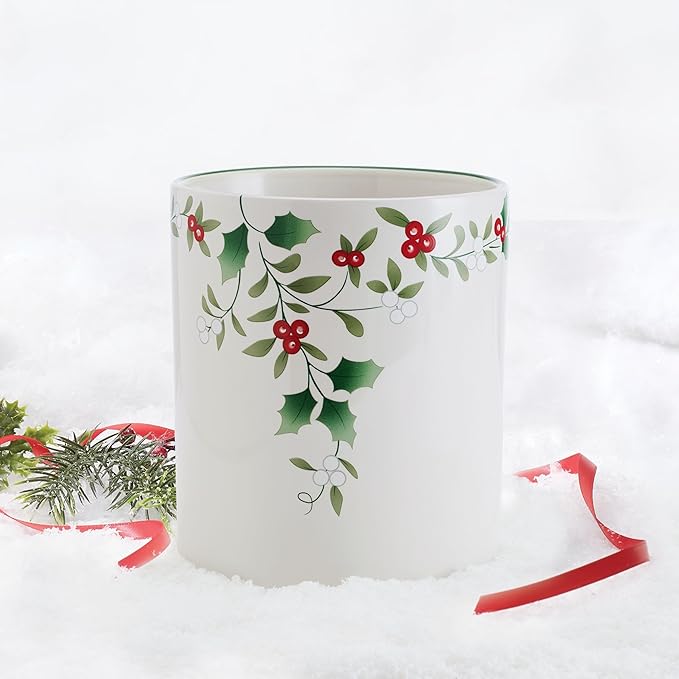 Pfaltzgraff Winterberry Kitchen Utensil Crock Holder