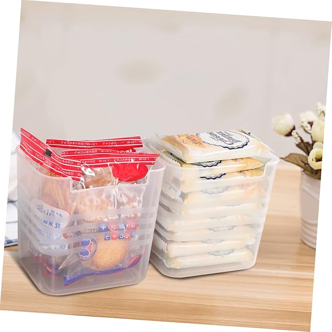 2pcs Translucent Refrigerator Storage Bins Hanging Organizer Boxes for Fridge Door Expandable Vertical Storage for Fruits Vegetables and Drinks Safe Rounded Corners Design