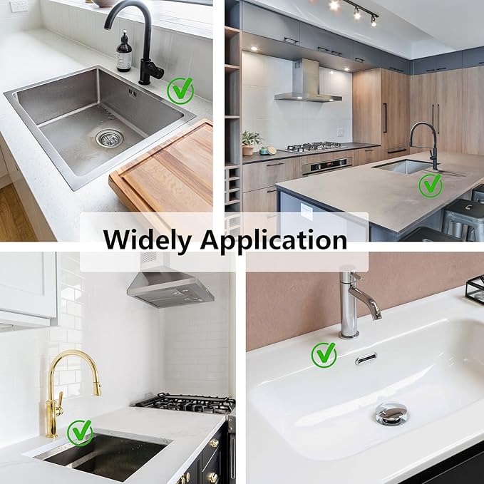 MOODKEY Kitchen Sink Splash Guard Silicone Faucet Handle Drip Catcher Tray Sink Protector for Kitchen Sink Sponge Holder for Kitchen Sink Faucet Mat Fits Faucet Tube within 2.5" (dark grey, 24'')