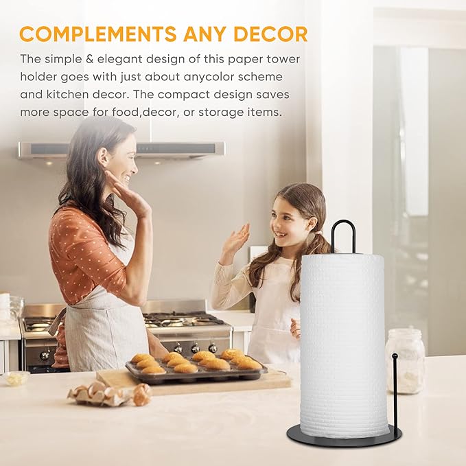 Paper Towel Holder-Standing Paper Towel Holders (Disc 2p)