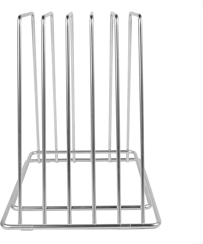 Thirteen Chefs Professional Kitchen Cutting Board Organizer, 1" Slot Stainless Steel Rack Fits Baking Sheets and Pans, NSF Approved for Commercial Restaurants