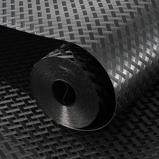 Shelf and Drawer Liner for Kitchen Cabinet, Non-Adhesive 18in x 240in Waterproof Contact Paper Refrigerator Liners Thickened Durable EVA Material Non Slip Mat for Dresser Cupboard Pantry Protector