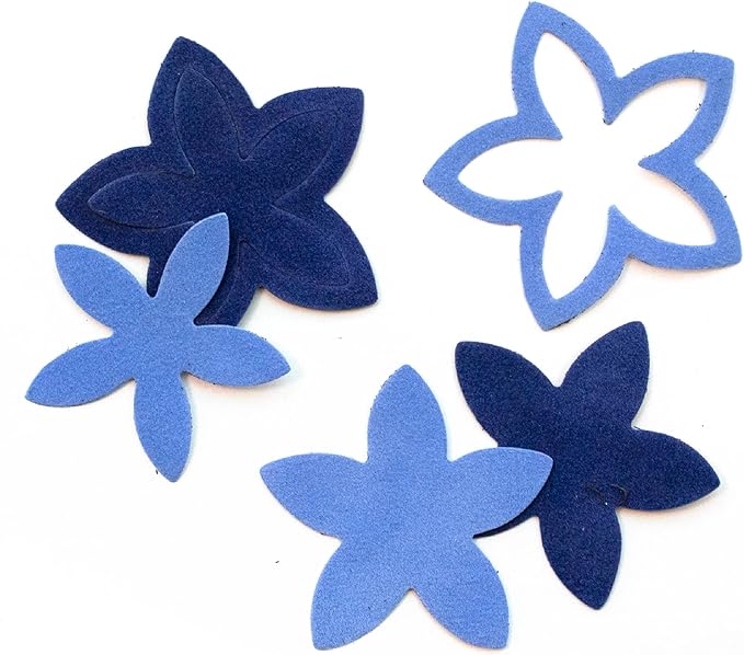 S.E.I Bay Velvet Paper, Felt Fabric For Drawer and Jewelry Box Liner, 12" x 12" - 12 Sheets