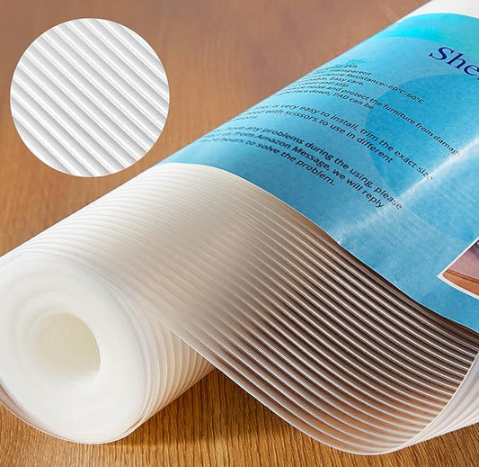 Shelf Liner, 11.8 Inches x 20 FEET Non-Slip Kitchen Cabinet Liner, Washable Oil-Proof Non-Adhesive Contact Paper for Kitchen Drawer, Cabinet, Shelves, Cupboard, Refrigerator, Storage, Desk, Countertop