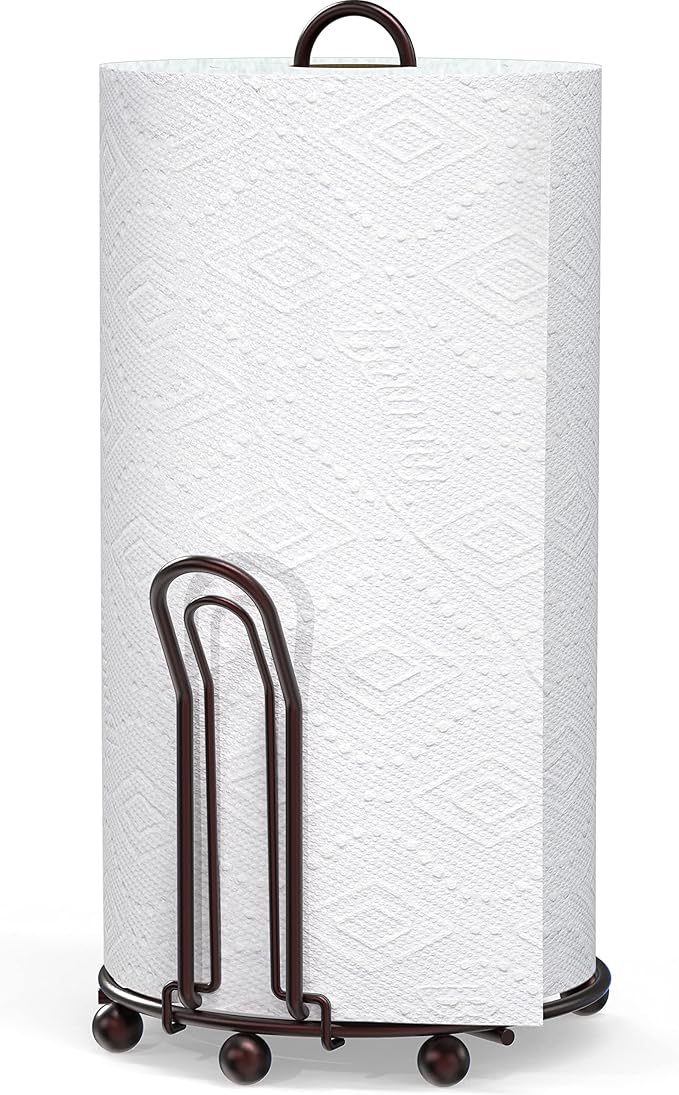 Simple Houseware Paper Towel Holder, Bronze