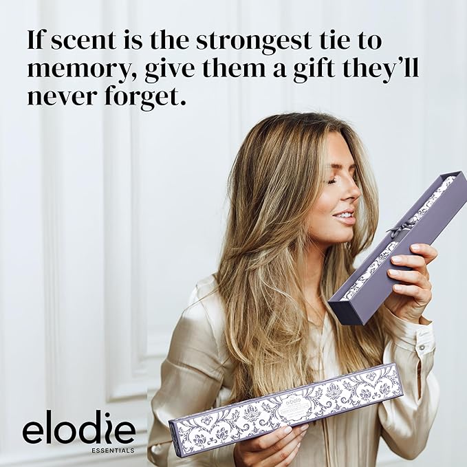 Elodie Essentials Drawer Liner Paper - 14" x 19.5", 6 Pack, Royal Damask, English Lavender - Non Adhesive Shelf Paper, Lavender Scented Drawer Liners for Bedroom Dresser, Home Gift Scented Sheets
