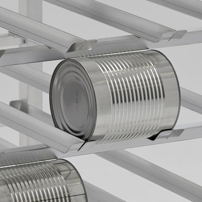 Half Size Mobile Aluminum Commercial Can Rack – Fully Welded (32L-038)
