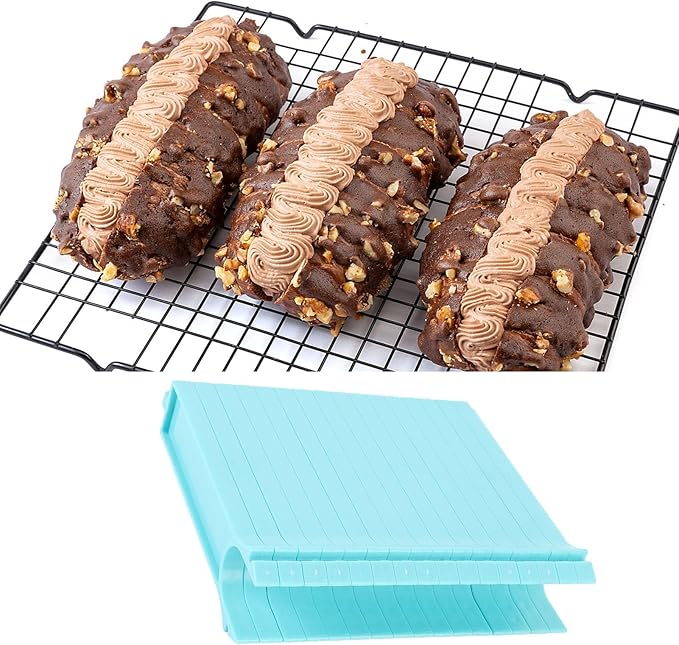 Baking Tray, Sturdy Reusable Plastic Space Saving for Multiple Trays Easy Storage and Cooling, Cooling Rack with Baking Sheet Dividers for Vertical (Long 17-32in)