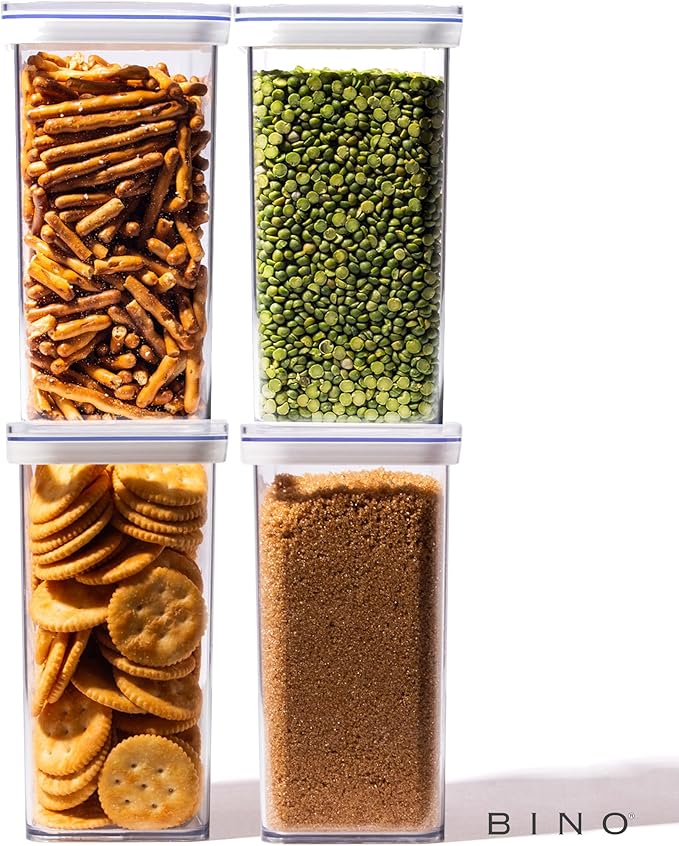 BINO | Food Storage Containers - 2.4L | THE SNAP+COLLECTION | Airtight Storage Containers with Lids | Kitchen & Pantry Organization | Kitchen Containers Airtight