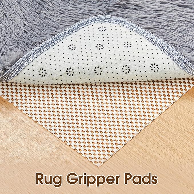 ALIUNI Shelf Liner for Kitchen Cabinet, Drawer Liners Non Slip Non Adhesive Thick Mat, Breathable Dresser Pantry Bathroom Protector, Cream, 12" x 360"
