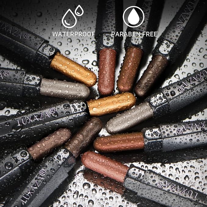 6PCS Cream Eyeshadow Stick Makeup Sets, Metallic And Matte Shimmer Eye Shadow Eye Brightener Stick Pencil Crayon, B08-Brown Sugar