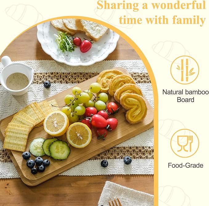 Large Bread Box for Kitchen Countertop Corner Breadbox for Homemade Bread Metal White Hexagon Stripe Pattern Embossed Bread Storage Container Bin with Bamboo Lid