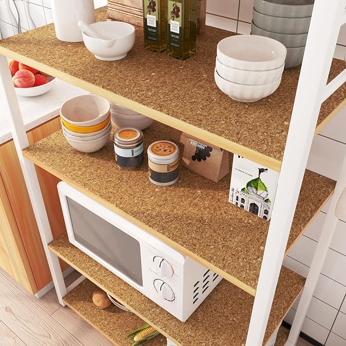 LaCheery Self Adhesive Cork Shelf Liner Roll 23.6"x157" Large Cork Sheet Roll 1.5mm Thick Eco-Friendly Removable Mat for Walls DIY Projects Home Classroom Office Organization Decorative Bulletin Board