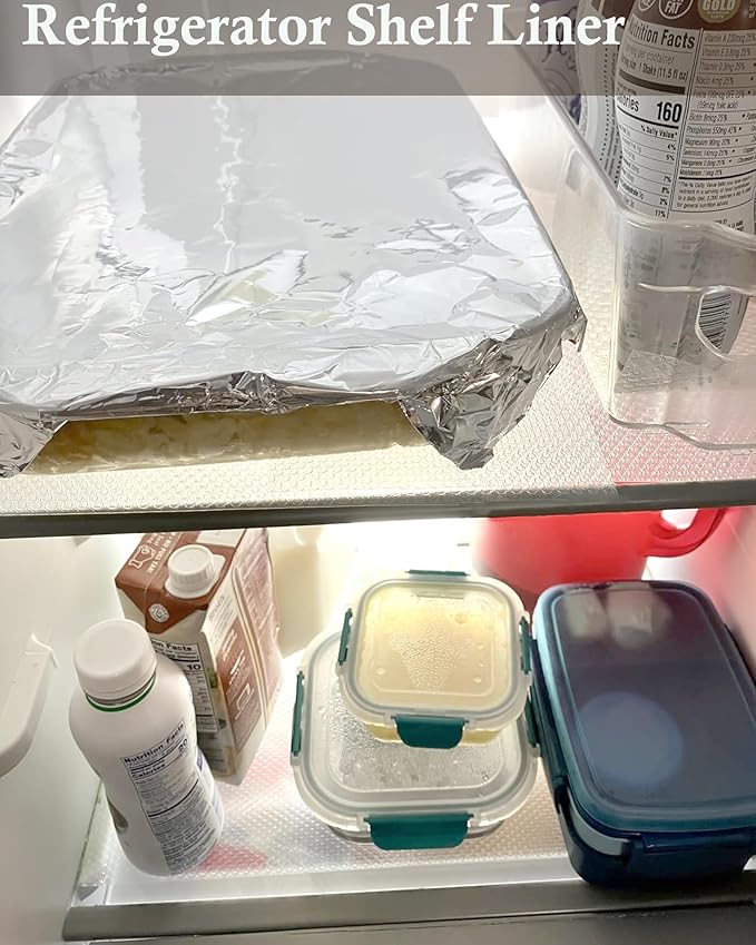 Shelf Liner Non Adhesive Cabinet Drawer Liners Waterproof 12 Inch Wide X 20 Ft Non Slip Clear Refrigerator Closet Pantry Shelf Liner Bathroom Cupboard Drawer Mat