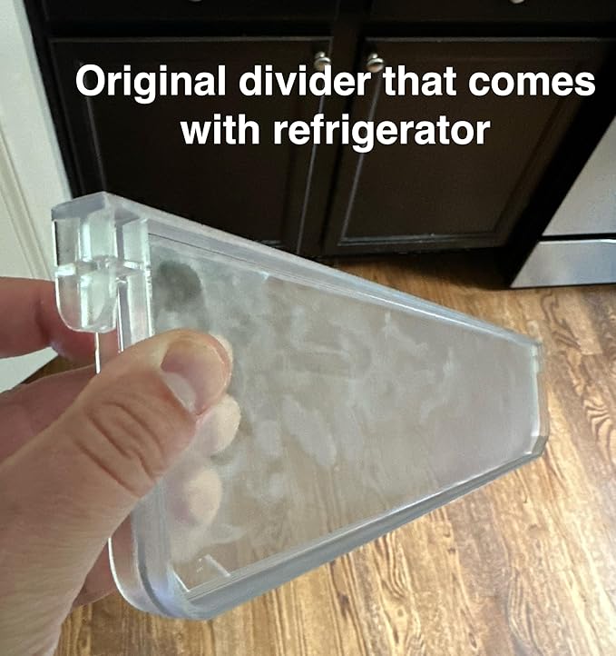 Drawer Divider for LG Refrigerator Convert Drawer (~21 inches)