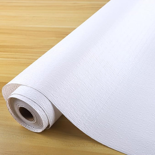 Shelf Liner for Kitchen Cabinets 12 Inch Wide X 20 Ft Non-Adhesive Drawer Liner Waterproof Oil-Proof Shelf Paper Non-Slip Strong Grip Cabinet Mat for Drawers, Refrigerator, Pantry, Bedroom, Cupboard