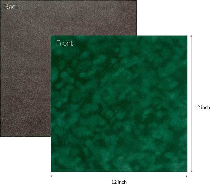 S.E.I Alpine Velvet Paper, Felt Fabric For Drawer and Jewelry Box Liner, 12" x 12" - 12 Sheets