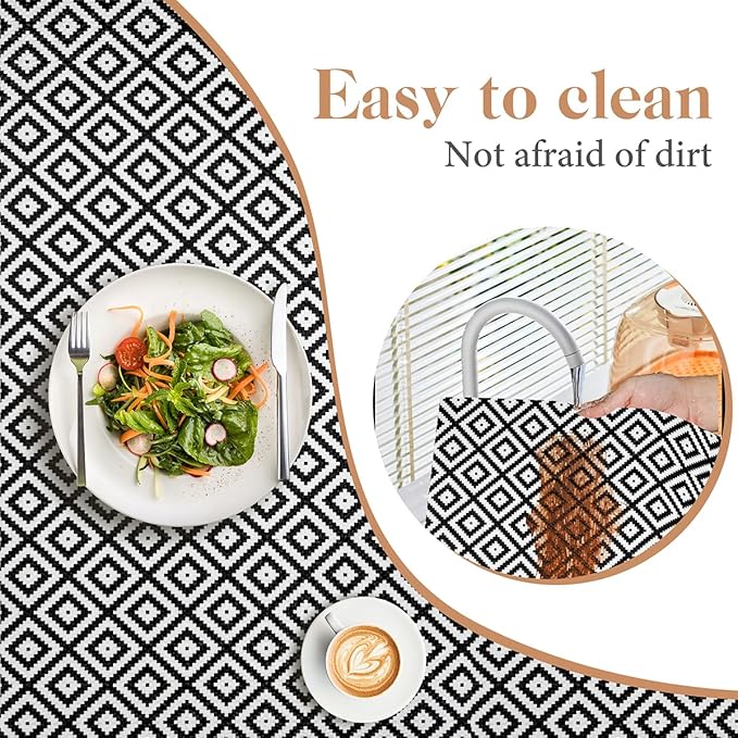 Quttisay Shelf Liner for Kitchen Cabinets,Non Adhesive Cabinet Liner,Non-Slip Drawer Liner,Waterproof Shelf Liner Easy to Clean Strong Grip Liner for Cabinets,Drawers,(Geometric 12 in x 16.4 FT)