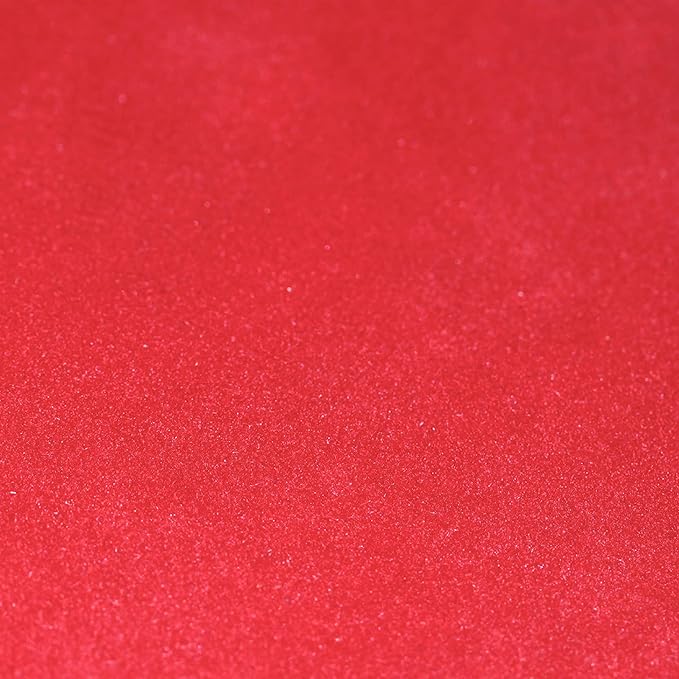 S.E.I Blaze Velvet Paper, Felt Fabric For Drawer and Jewelry Box Liner, 8.5" x 11" - 12 Sheets
