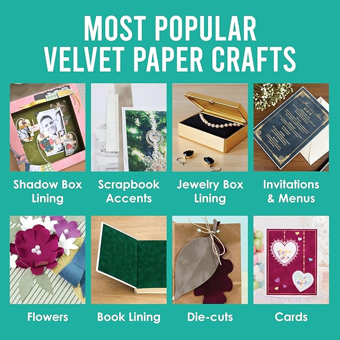 S.E.I Lavender Velvet Paper, Felt Fabric For Drawer and Jewelry Box Liner, 8.5" x 11" - 12 Sheets